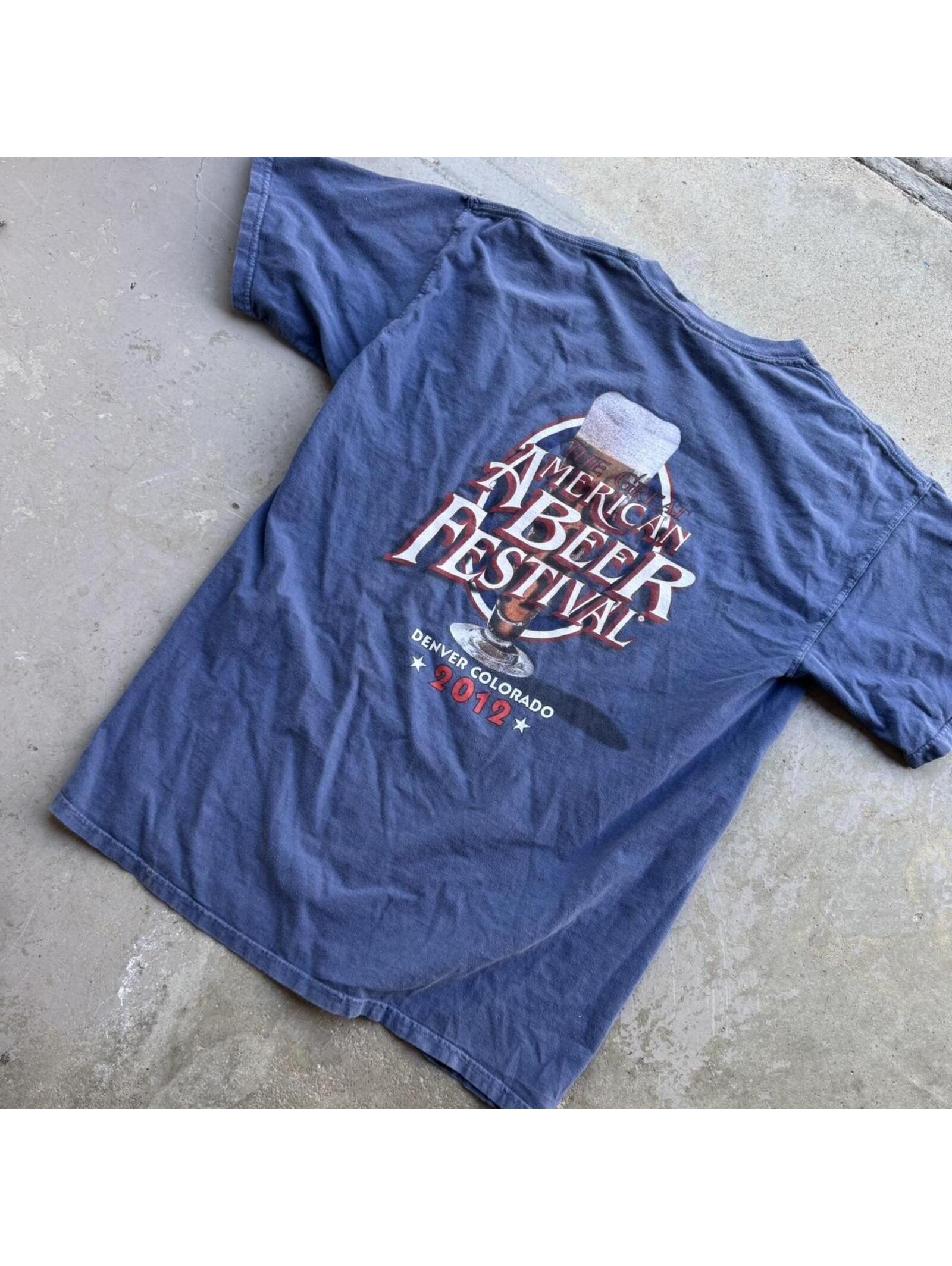 Mens Blue And Navy Tshirt